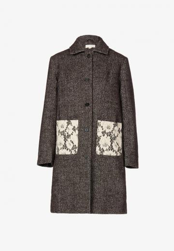 Шерстяное пальто