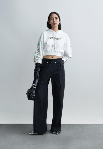 Пуловер с капюшоном