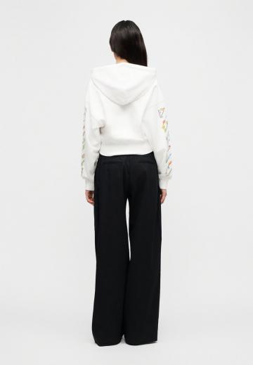 Пуловер с капюшоном