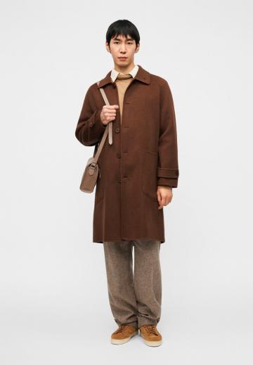 Шерстяное пальто