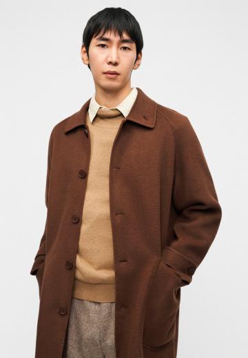 Шерстяное пальто