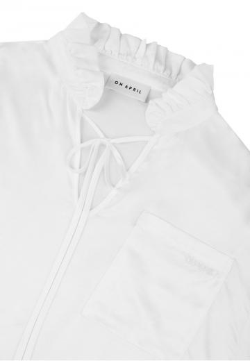 Атласная блузка