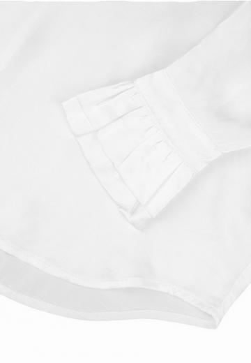 Атласная блузка