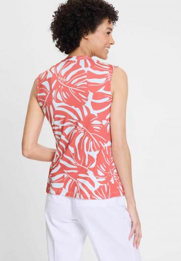 Блузка без рукавов