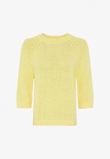 Пуловер с рукавом три четверти