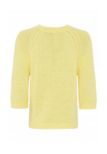 Пуловер с рукавом три четверти