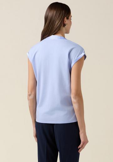 Атласная блузка