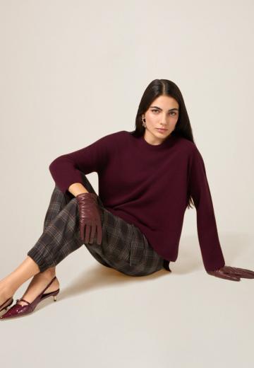 Брюки с накладными карманами