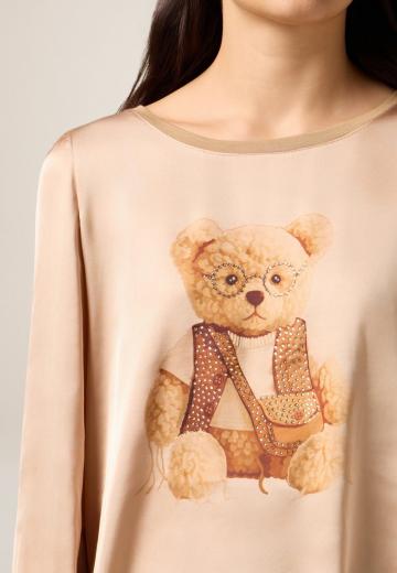 Майка с рукавом три четверти