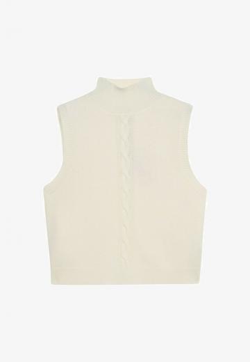 Пуловер без рукавов