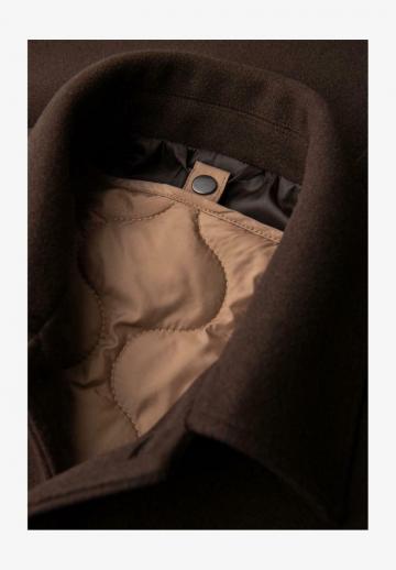 Шерстяное пальто