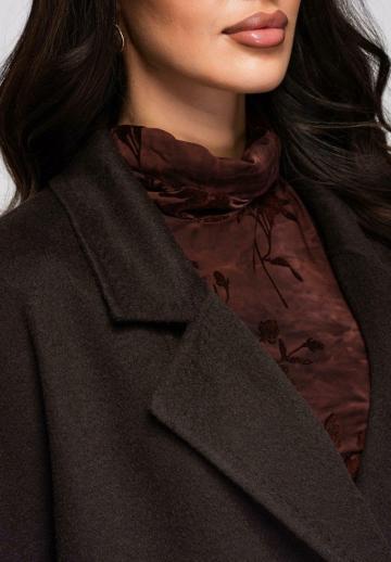 Шерстяное пальто