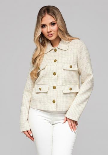 Куртка с накладнымит карманами