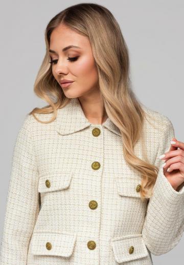 Куртка с накладнымит карманами