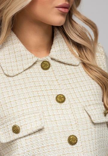 Куртка с накладнымит карманами