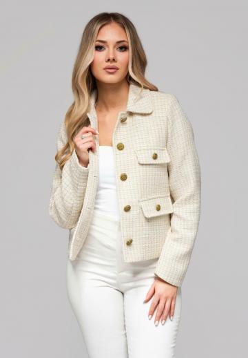 Куртка с накладнымит карманами