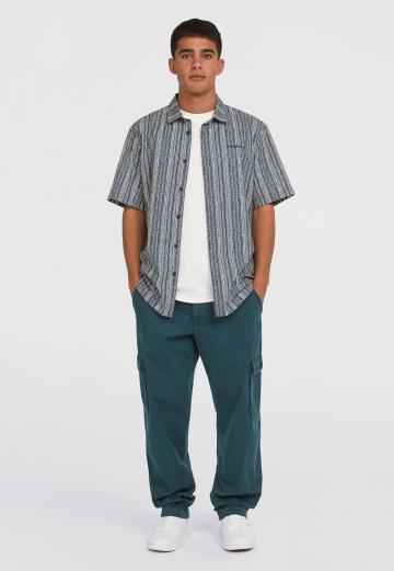 Брюки с накладными карманами