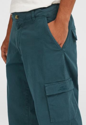 Брюки с накладными карманами