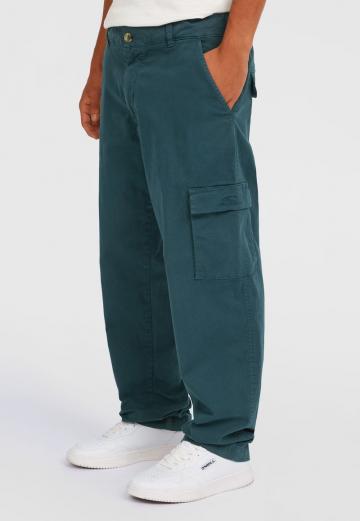 Брюки с накладными карманами