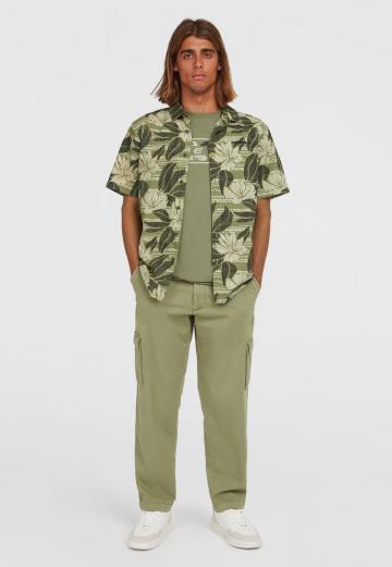 Брюки с накладными карманами