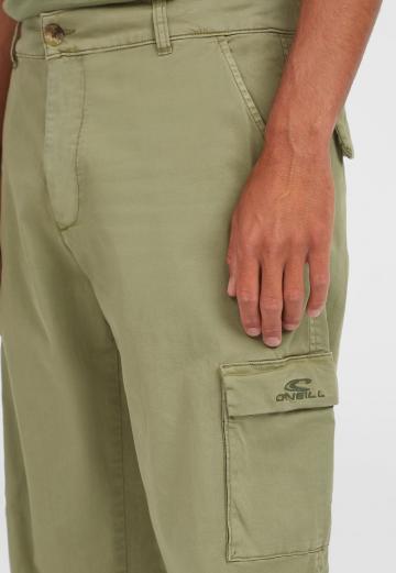 Брюки с накладными карманами