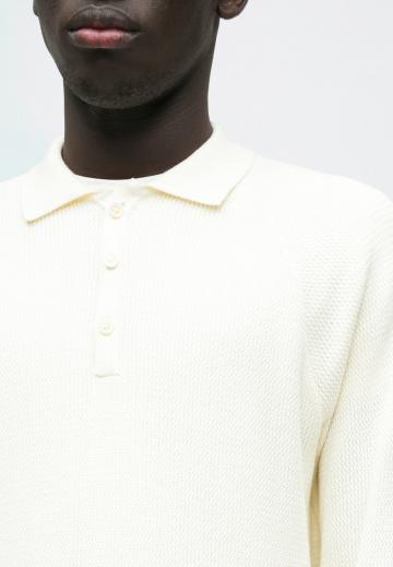 Поло с длинным рукавом