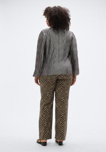 Атласная блузка