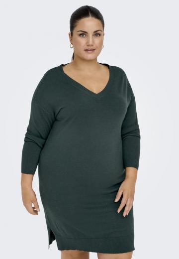 Вязаное платье