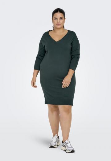 Вязаное платье