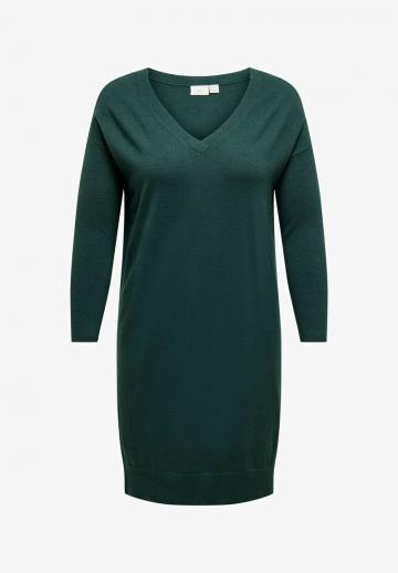 Вязаное платье