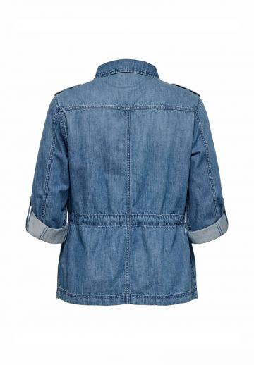 Джинсовая жилетка