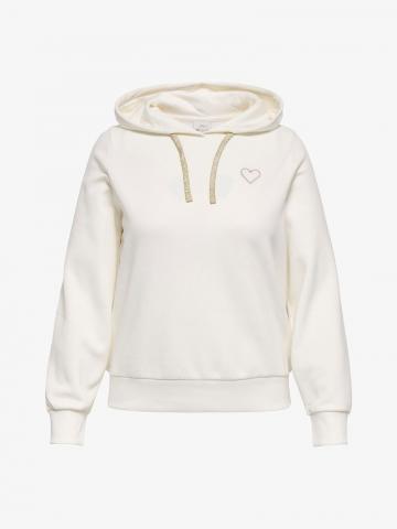 Пуловер с капюшоном