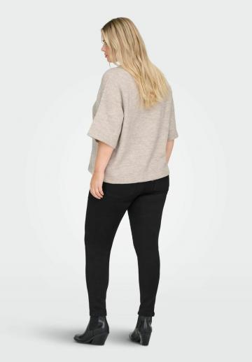 Пуловер с рукавом три четверти