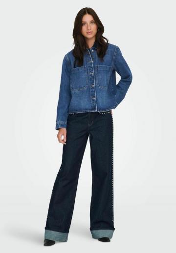 Джинсовая блузка