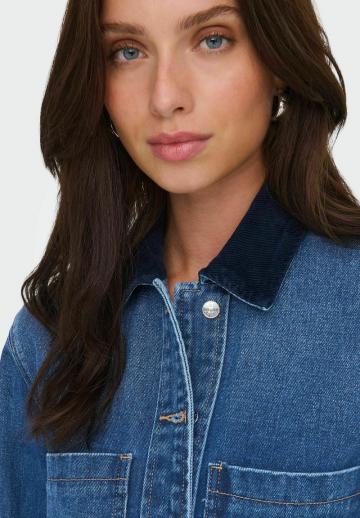 Джинсовая блузка