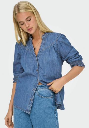 Джинсовая блузка