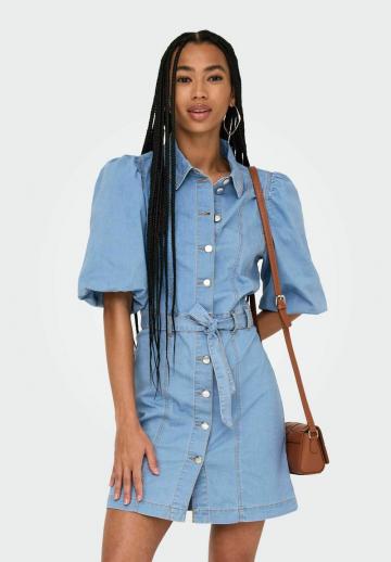 Джинсовое платье