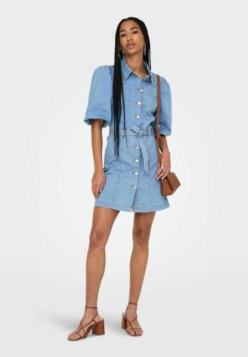 Джинсовое платье