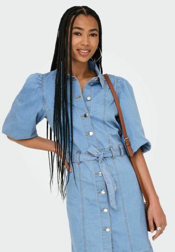 Джинсовое платье