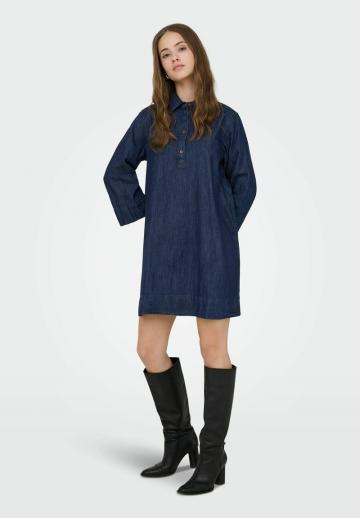 Джинсовое платье