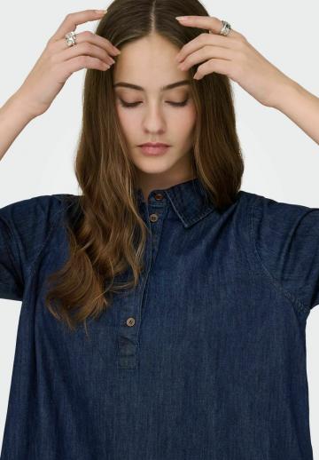 Джинсовое платье