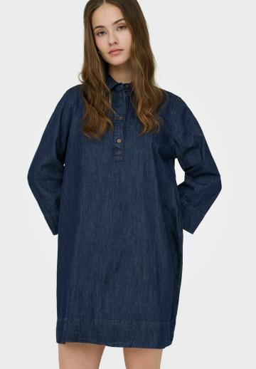 Джинсовое платье
