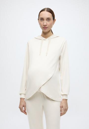 Пуловер с капюшоном