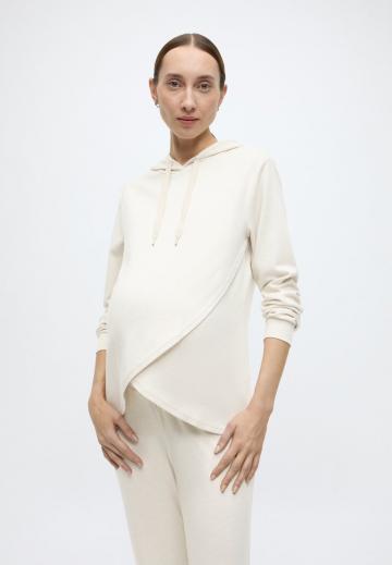 Пуловер с капюшоном