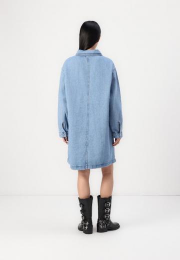 Джинсовое платье