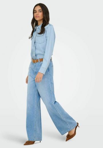 Джинсовая блузка