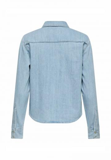 Джинсовая блузка