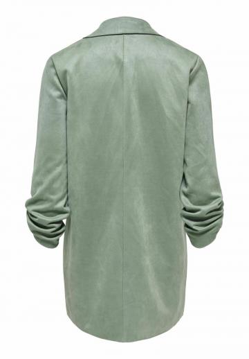 Пальто из искусственной кожи