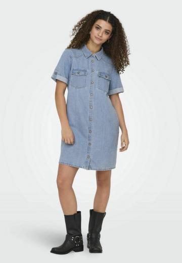 Джинсовое платье