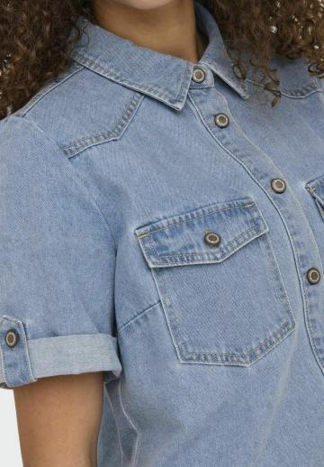 Джинсовое платье